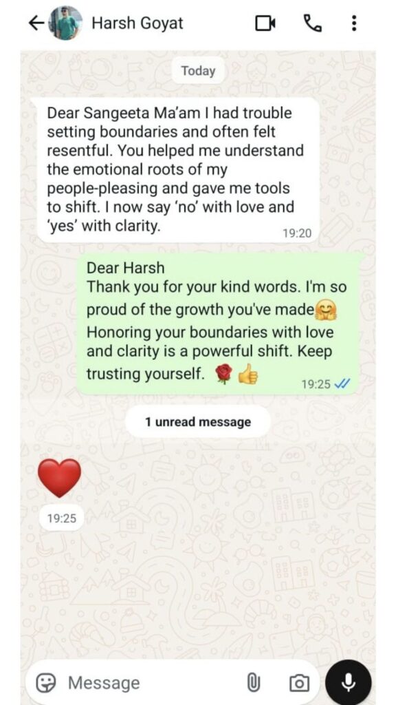 review of best emotional wellness coach sangeeta