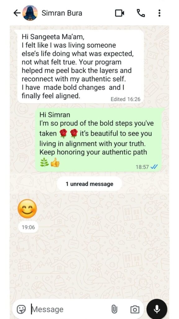 best inner child healer in india - sangeeta sharma - reviews