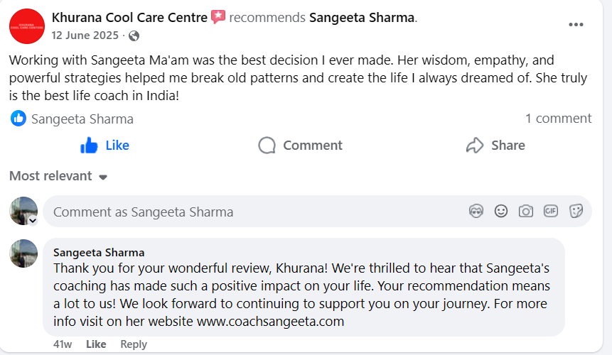 khurana - best review for best life coach in india