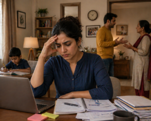 stuck betweek career and marriage