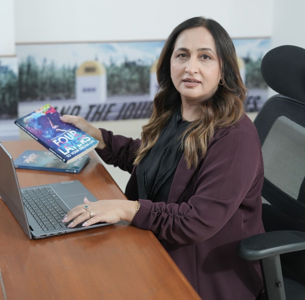 best author - four layers to your dream life - sangeeta sharma