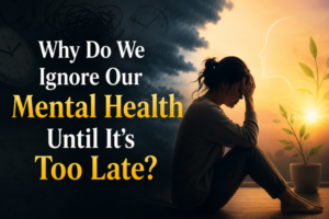 why do we ignore our mental health until it is too late