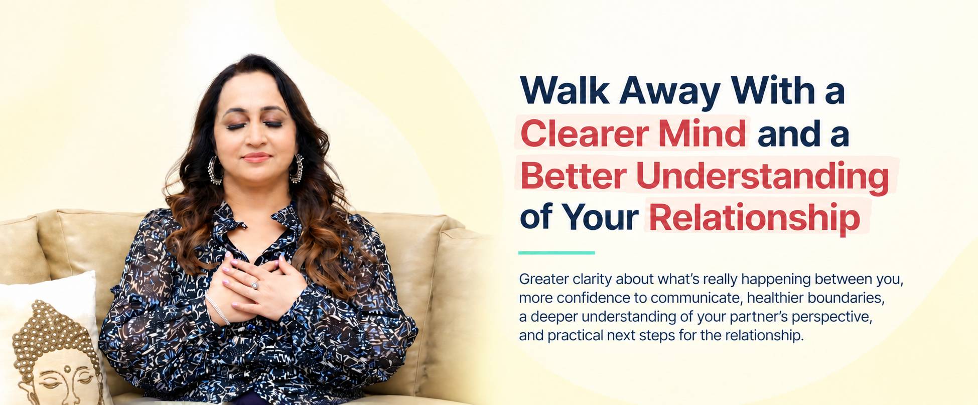 Coach Sangeeta Sharma relationship coaching for clearer mind and emotional clarity