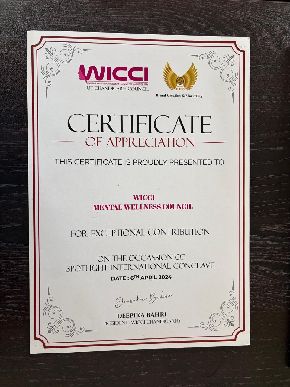 wicci mental wellness council